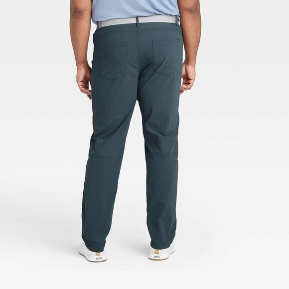 All In Motion -  Men's Golf Pants Straight Casual Fit Navy - Picture 4 of 6